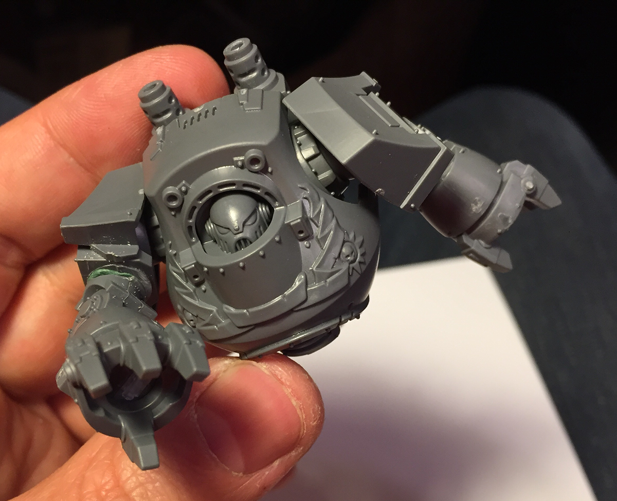 Converting The BaC Dreadnought (part 1)